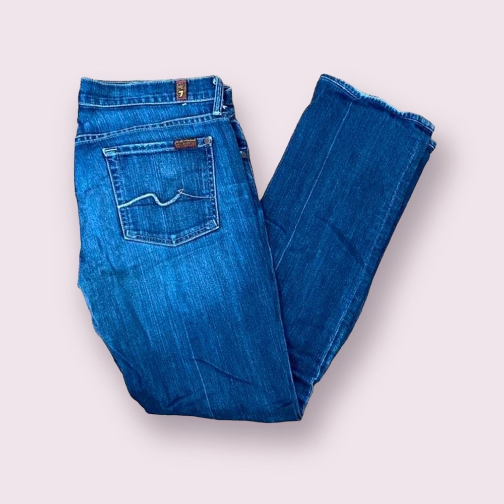 7 For All Mankind straight leg jeans size 30